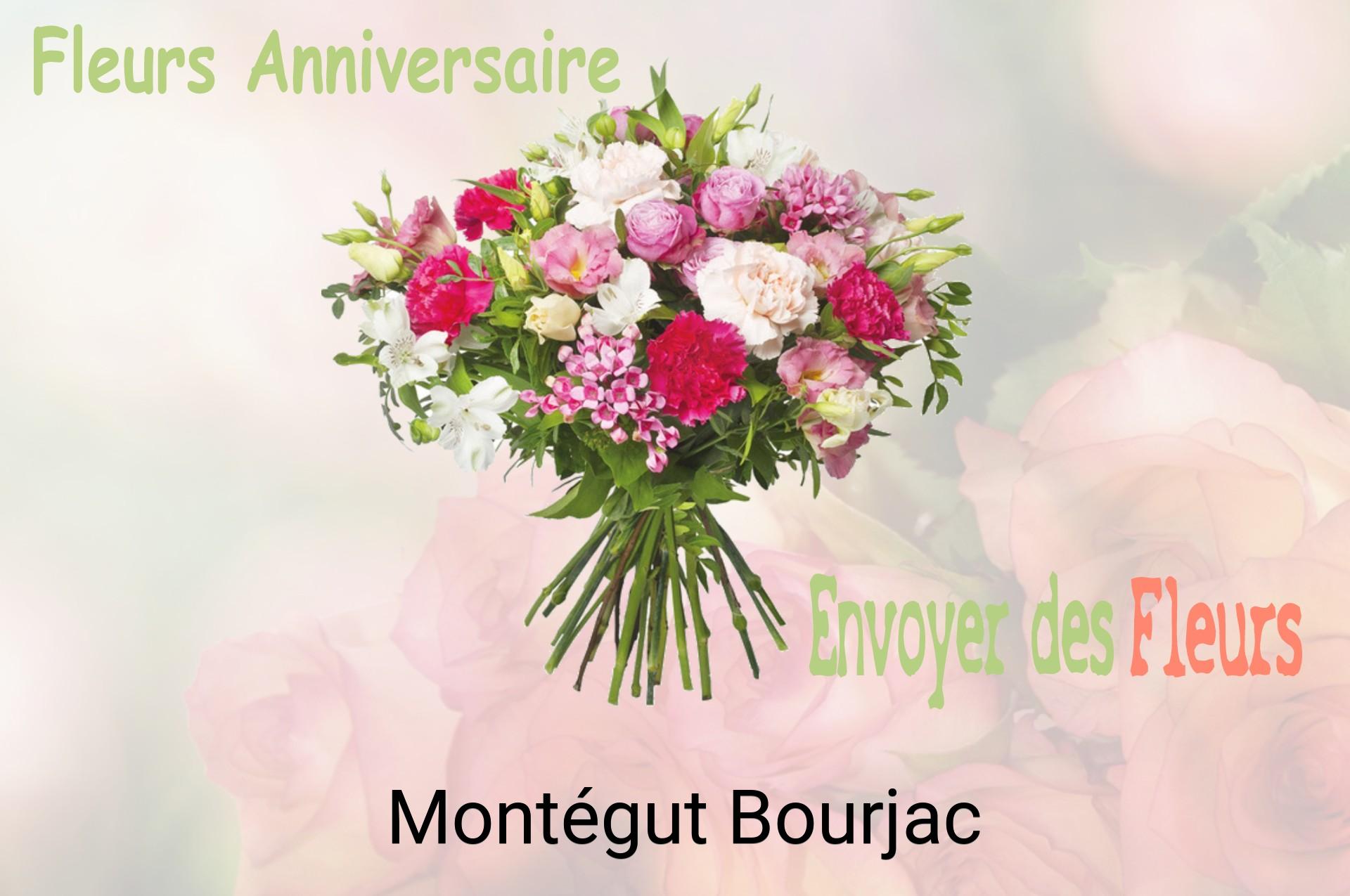 Bouquet de fleurs d’anniversaire livré à Montégut-Bourjac